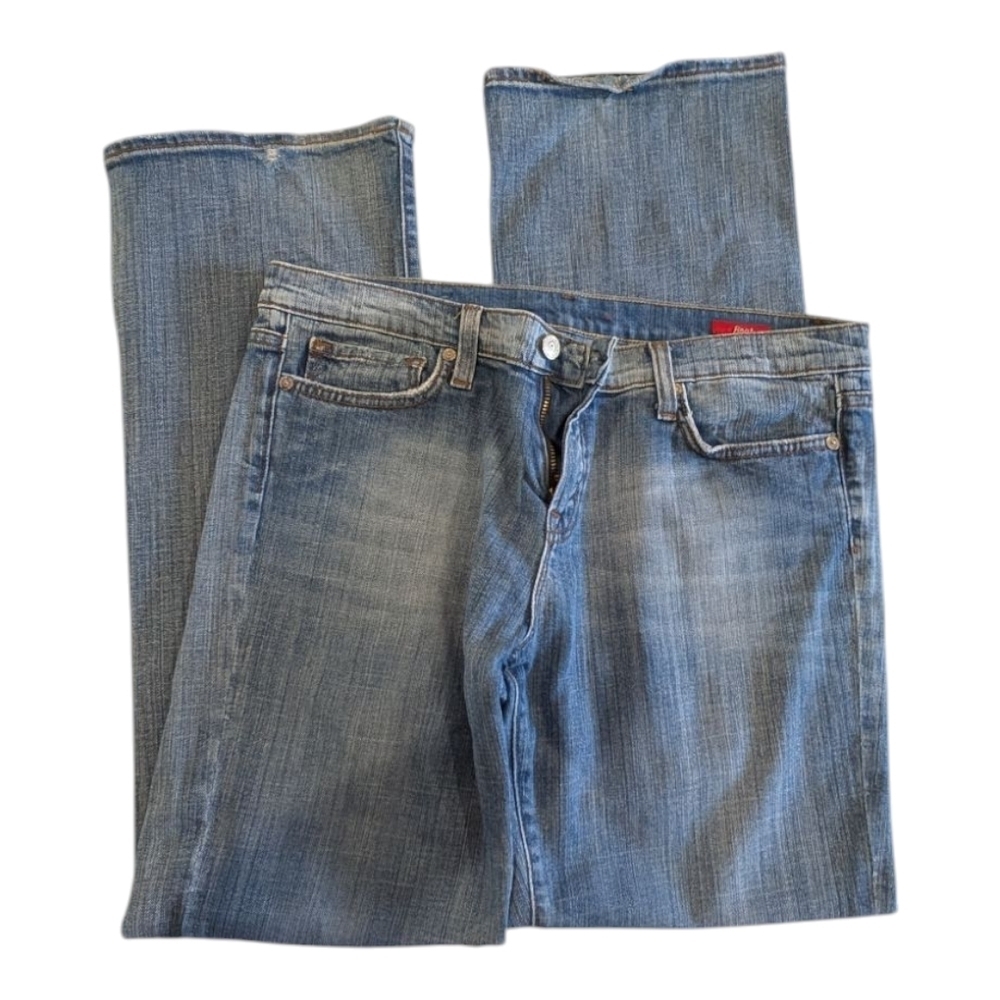 Vigoss Vintage Worn Boot Cut Jeans